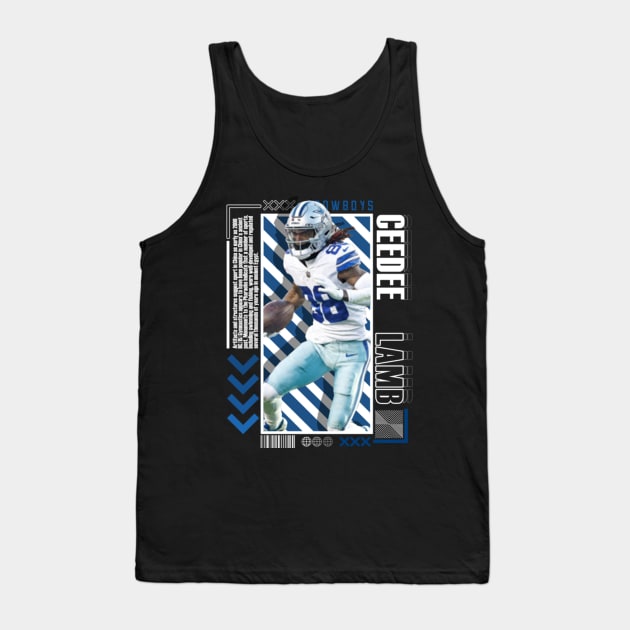 Ceedee Lamb Paper Poster Version 10 Tank Top by art.Hamdan